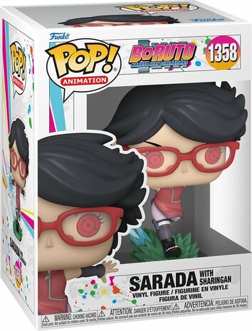 1358 Funko POP! Animation: Boruto S3  Sarada with Sharingan 