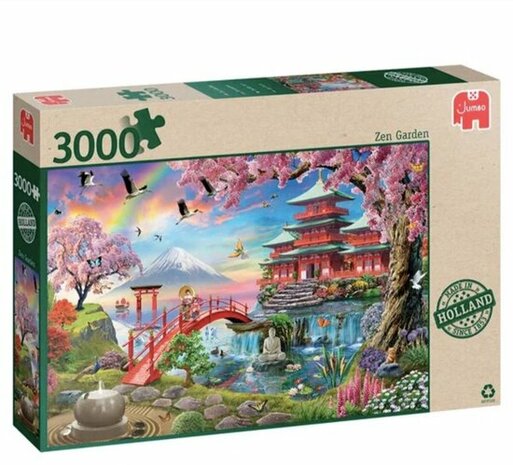 10038 Jumbo Puzzel Zen Garden 3000 stukjes
