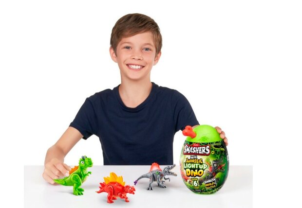 56091 Zuru Smashers Mini Jurassic Light Up Dino