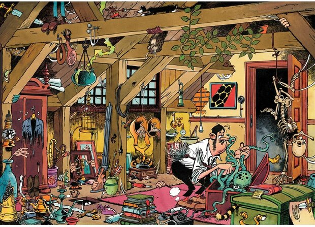 604488 Jumbo Puzzel Jan van Haasteren Oldtimers The Bachelor 1000 stukjes