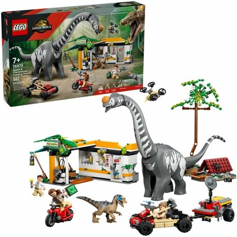 76973 LEGO Jurassic World Raptor en Titanosaurus Opsporingsmissie