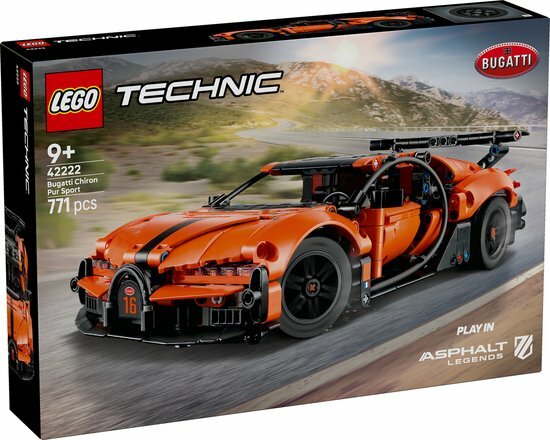 42222 LEGO Technic Bugatti Chiron Pur Sport Hypercar