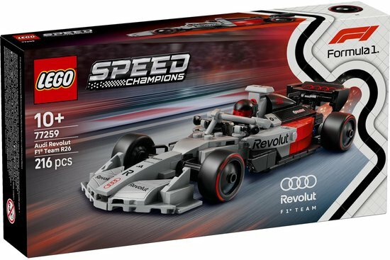 77259 LEGO Speed Champions Audi Revolut F1 Team R26 Racewagen