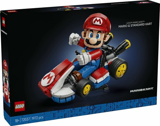 72037 LEGO Super Mario Mario Kart Mario en Standaardkart