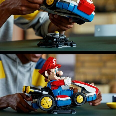 72037 LEGO Super Mario Mario Kart Mario en Standaardkart