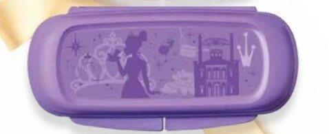 79966 Tupperware Disney Princess Jasmine Snackbox Paars