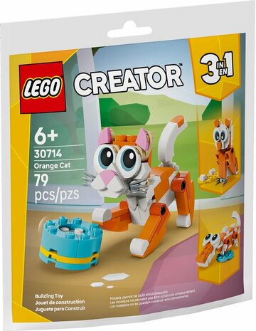30714 LEGO Creator Oranje Kat (Paperbag)