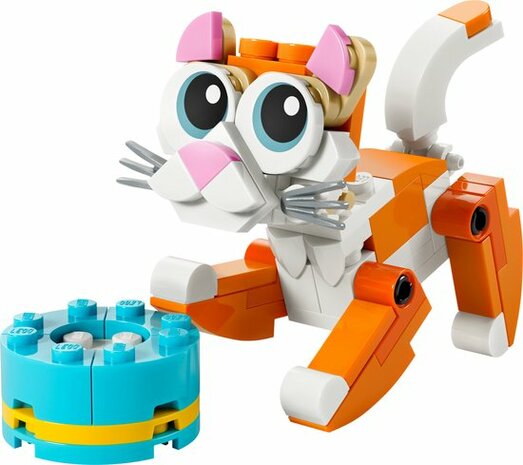 30714 LEGO Creator Oranje Kat (Paperbag)