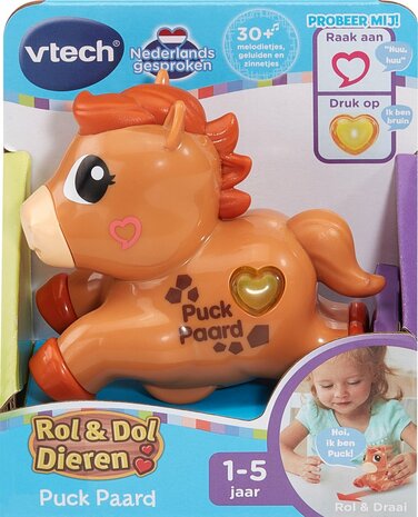 754234 VTech - Rol & Dol Dieren - Puck Paard