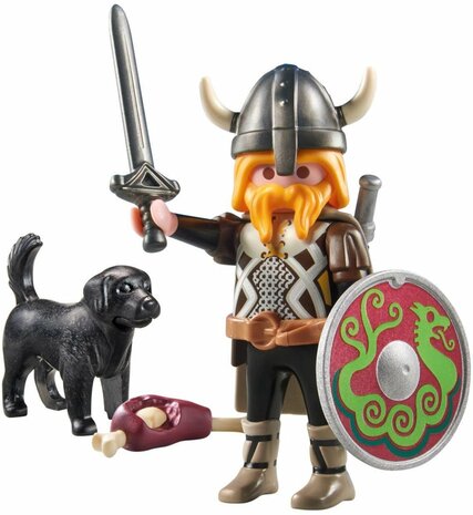 71755 Playmobil Special Plus Viking met waakhond