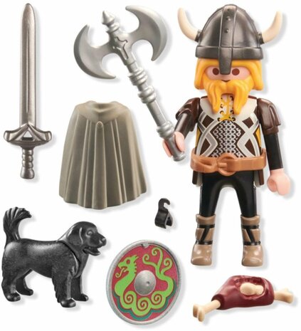 71755 Playmobil Special Plus Viking met waakhond