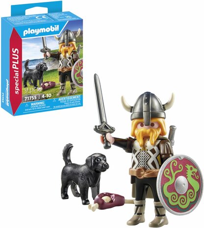 71755 Playmobil Special Plus Viking met waakhond