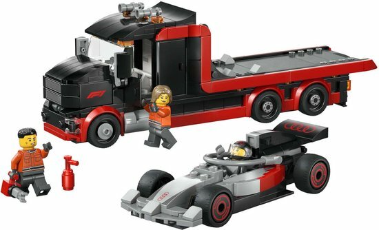 60493 LEGO City F1 Displaytruck met Audi F1 Racewagen