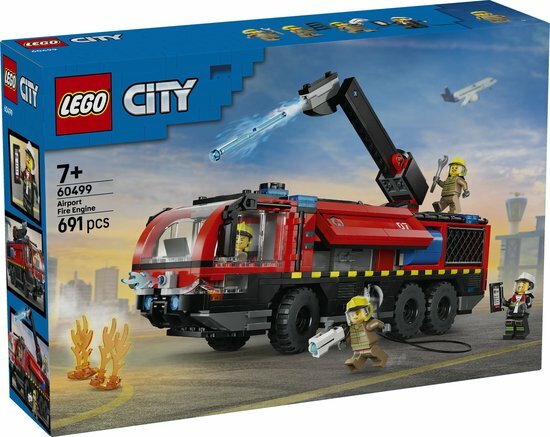 60499 LEGO City Luchthaven brandweertruck
