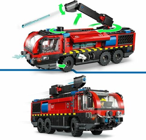 60499 LEGO City Luchthaven brandweertruck