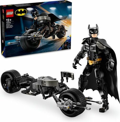 76273 LEGO DC Batman&trade;: Batman bouwfiguur en de Bat-Pod motor