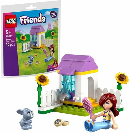 30722 LEGO Friends Konijnenhok in de Tuin (paperbag)