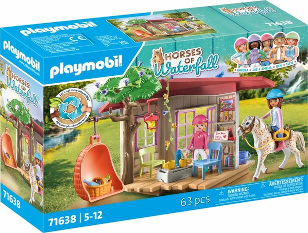 71638 PLAYMOBIL Horses of Waterfall Geheim clubhuis