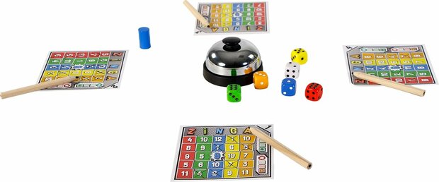 72054  999 Games Zinga Dobbelspel Reactiespel 