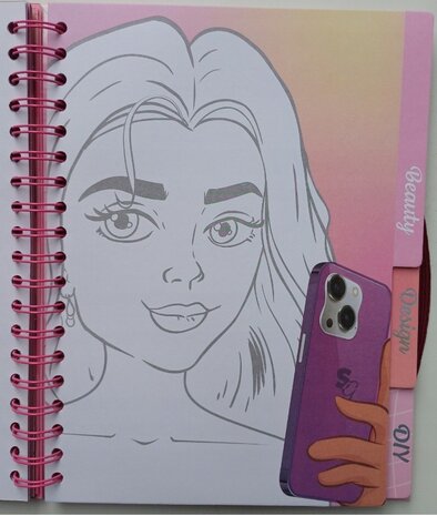 49742 Selfie Girls Creative Designer Roze