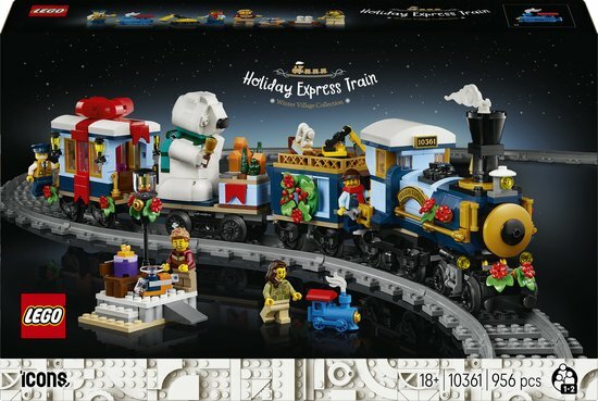 10361 LEGO Icons Feestelijke Kersttrein