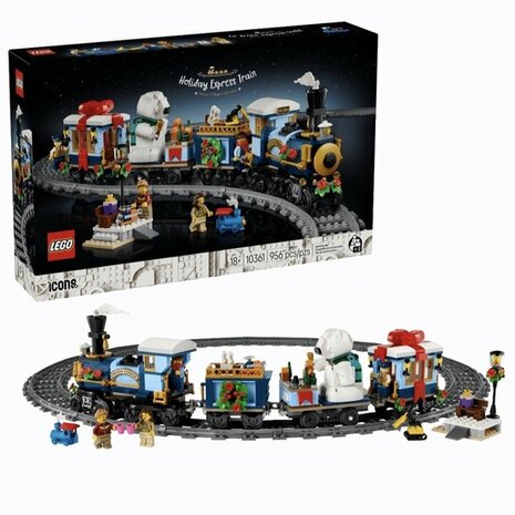 10361 LEGO Icons Feestelijke Kersttrein