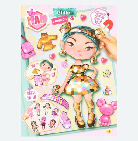 26193 I am Fashion Boek Glitter & Friends