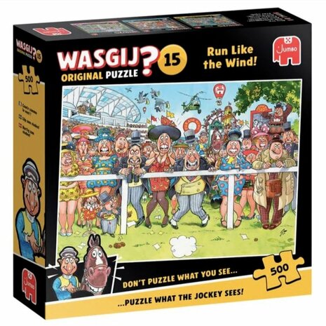 610052 Jumbo Puzzel Wasgij Original 15 Maak dat je wegkomt 500 stukjes