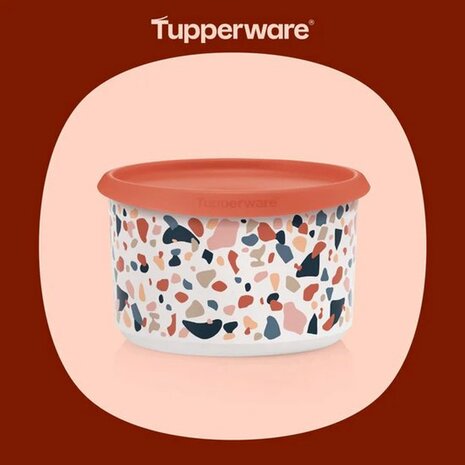 87918  Tupperware Terrazzo Koektrommel 960 ml