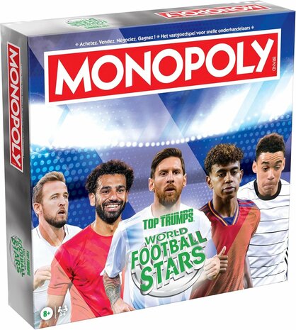 063173 Monopoly bordspel World Football Stars voetbal editie