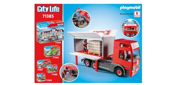 71385 Playmobil Kaufland Vrachtwagen