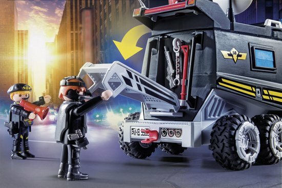 9360 PLAYMOBIL City Action SIE-truck met licht en geluid