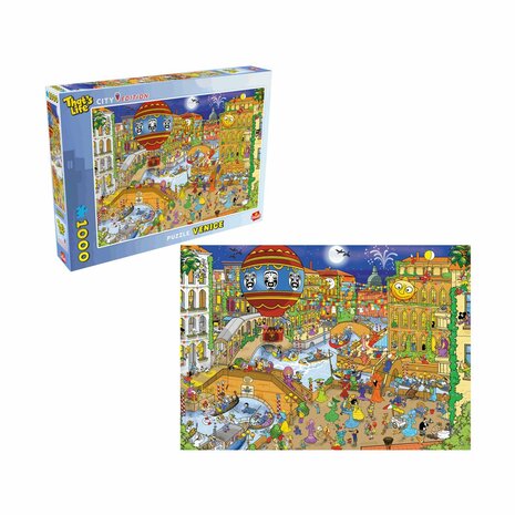 43252 Goliath Puzzel That's Life City Edition Venice 1000 stukjes