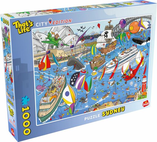 43269 Goliath Puzzel That's Life City Edition Sydney 1000 stukjes