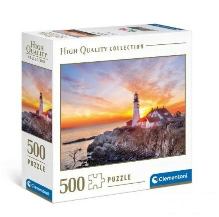 801701 Clementoni Puzzel Morning Maine Lighthouse 500 stukjes