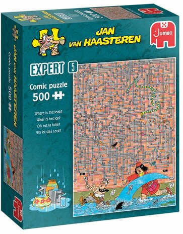 013229 Jumbo Jan van Haasteren Puzzel Expert 5 Where is the leak? 500 stukjes
