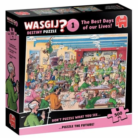 610069 Jumbo Puzzel Wasgij Destiny 1 Mooiste dagen van ons Leven! 500 stukjes 