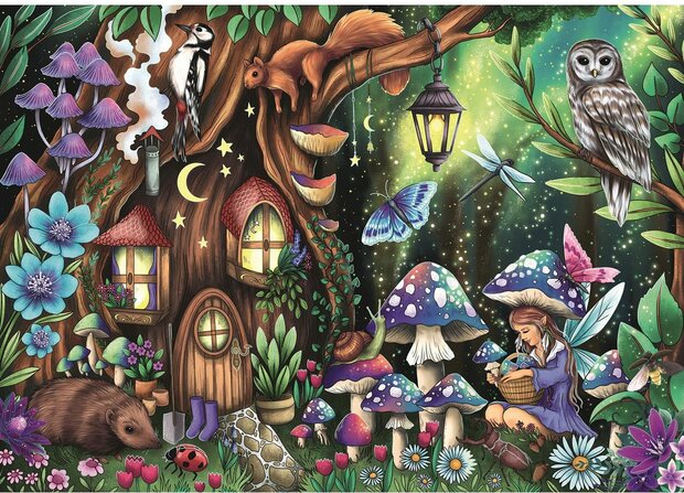 007869 Ravensburger Puzzel In Sprookjesland 1000 stukjes