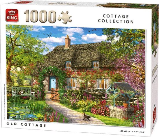 55956 King Puzzel Cottage 1000 Stukjes - ALMAspeelgoed.nl