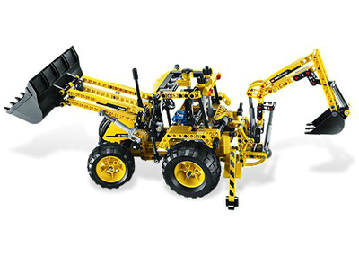 8069 LEGO Technic Graafmachine met Laadbak