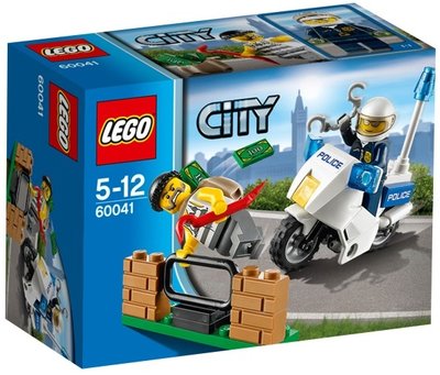 60041 LEGO City Politiemotorachtervolging