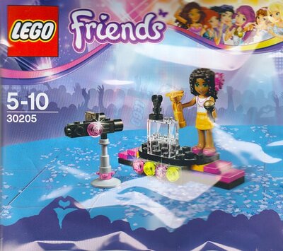 30205 LEGO® Friends Popster Rode Loper (Polybag)