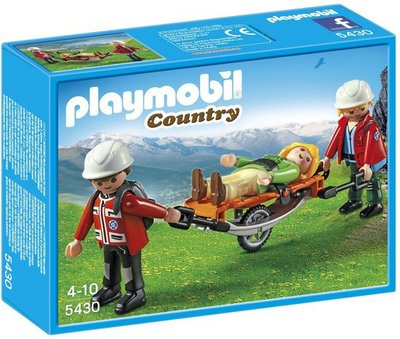 5430 PLAYMOBIL Country Reddingsteam met Brancard