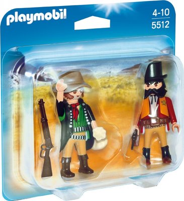 5512 PLAYMOBIL DuoPack Sheriff en bandiet