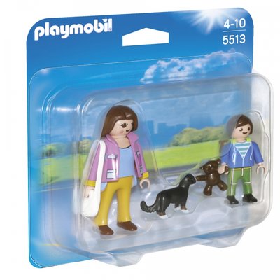 5513 PLAYMOBIL DuoPack Mama met scholier