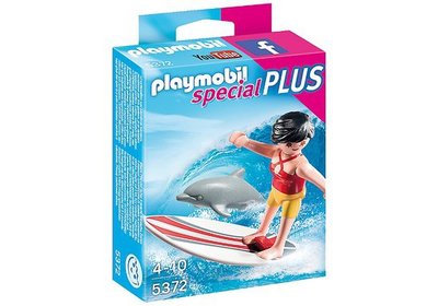 5372 Playmobil Surfer met dolfijn