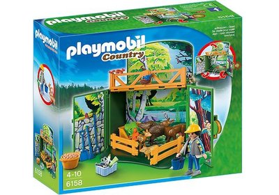 6158 PLAYMOBIL Country Speelbox Leven in het bos