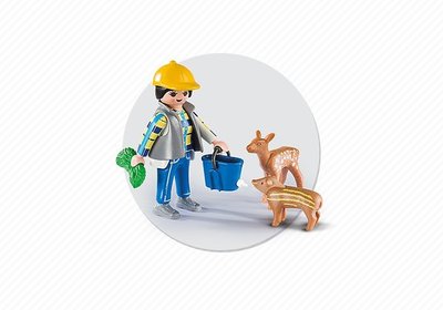 6158 PLAYMOBIL Country Speelbox Leven in het bos