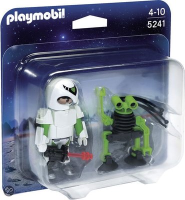 5241 Playmobil DuoPack Ruimtereiziger en Robot