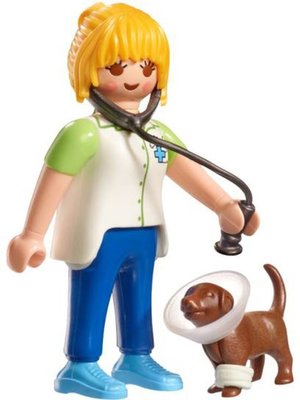 56091 PLAYMOBIL Puzzel Dierenartsenpraktijk 100 Stukjes